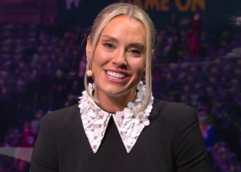 Emma Paton ‘looking fabulous as ever’ as Sky Sports host kicks off World Darts Championship with a bang