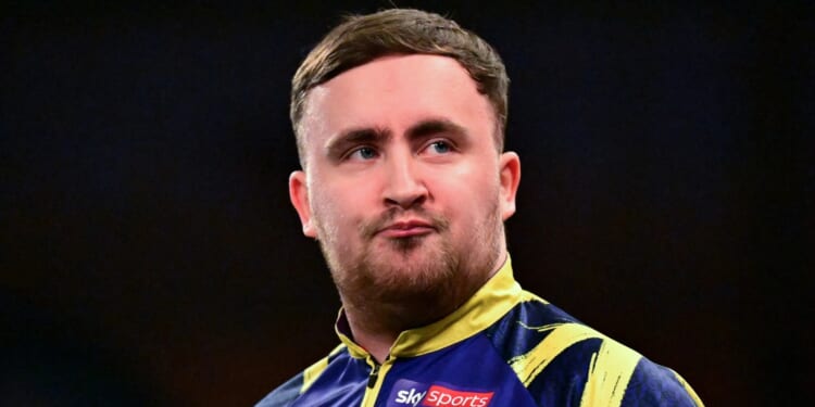 Luke Littler begins World Championship defence with 14th consecutive win against potter-turned-darts star Labanauskas