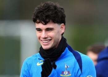 Archie Gray ready to shift tag of Tottenham's Phil Neville as he prepares to face club that made grandad a legend