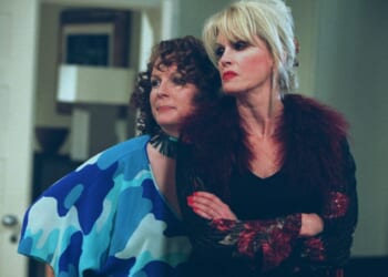 Watch the moment Jennifer Saunders and Joanna Lumley reunite on-screen 9 years after Absolutely Fabulous flop movie