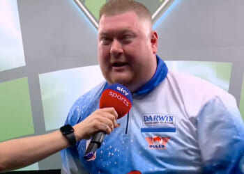 Ricky Evans launches emotional rant about GRAVY moments after reaching World Darts Championship second round