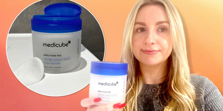 I tried the viral Medicube Zero Pore Pads for a month – they’re the ONLY product to budge my stubborn blackheads