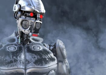 Human v robot street warfare, AI paedos & terror drone swarms