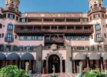 The Spanish island hotel that welcomed Jude Law, Brad Pitt and even Winston Churchill