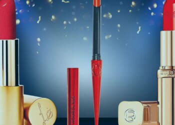 I tested three different red lipsticks for this party season