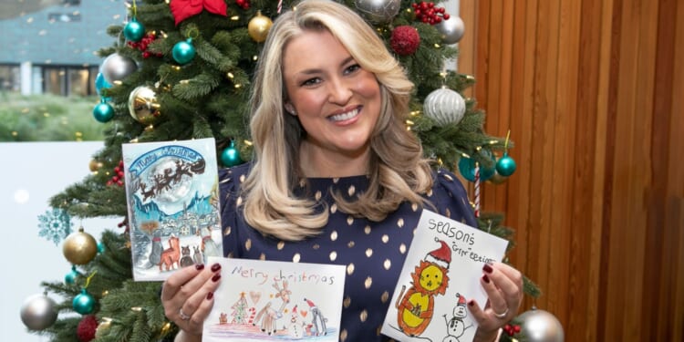 Stars from the worlds of TV and sport back The Sun's Christmas Cards For Kids campaign to fight childhood cancer
