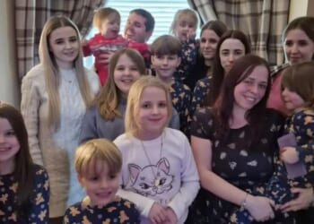 I'm a mum-of-12 & my supersize Christmas includes 10 Quality Street tubs, 4 daily laundry loads & gift wrapping in Sept