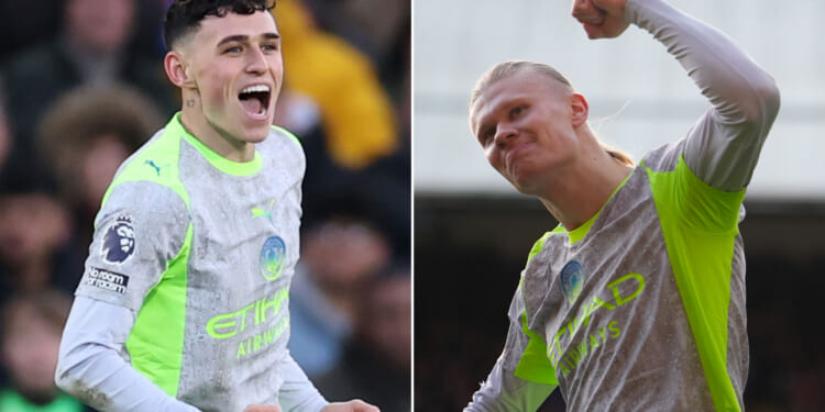 Crystal Palace 0 Man City 3 : Pep Guardiola’s men avenge FA Cup final as Haaland and Foden strike in huge win