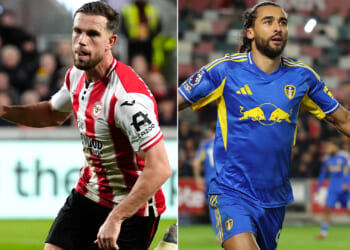 Brentford 1 Leeds 1: Calvert-Lewin earns Whites crucial point in relegation battle after Jordan Henderson strike