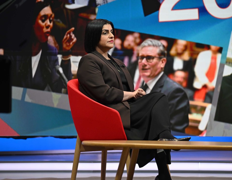 Home Secretary Shabana Mahmood appearing on "Sunday With Laura Kuenssberg."