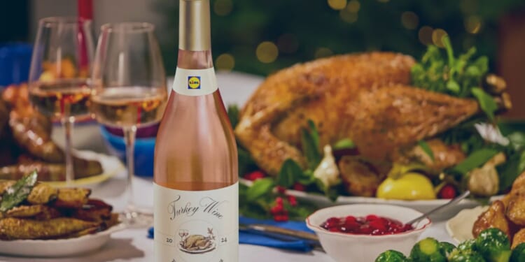 Move over 'chicken wine' Lidl launches 'TURKEY wine' and it's the perfect pairing for Christmas Day