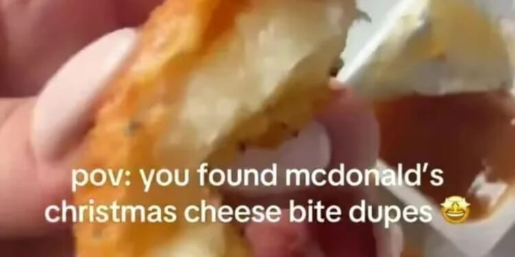 I’ve found an EPIC dupe for McDonald’s Christmas cheesy bites