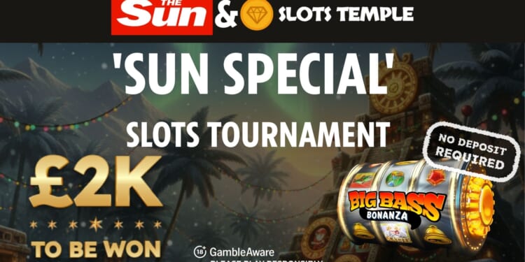 Win £2,000 No Deposit: 'Sun Special' Slots Tournament