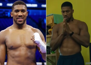 Anthony Joshua 'HAPPY' to be cutting weight against Jake Paul and says body transformation is 'a blessing in disguise'