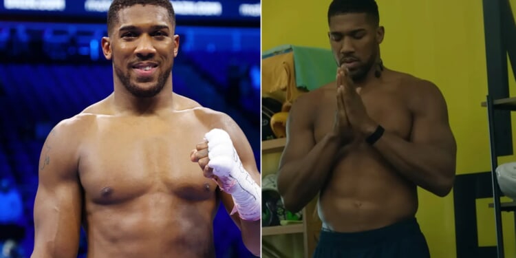 Anthony Joshua 'HAPPY' to be cutting weight against Jake Paul and says body transformation is 'a blessing in disguise'