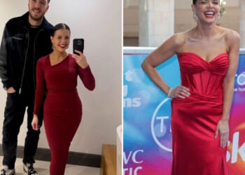 Roxanne Hoyle looks slimmer than ever after weight loss at LadBaby Christmas party