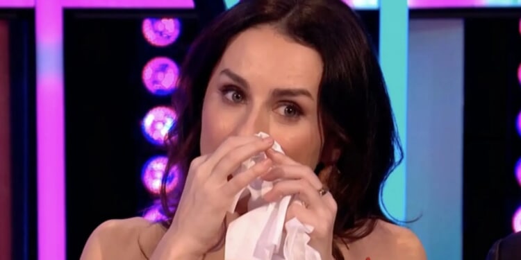 Amber Davies breaks down in tears as she admits 'the Strictly bubble has burst' after sick trolling