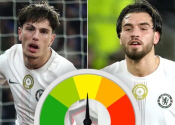 Garnacho transforms clash with double strike as dreadful Guiu is subbed at half-time