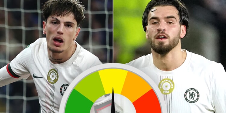 Garnacho transforms clash with double strike as dreadful Guiu is subbed at half-time