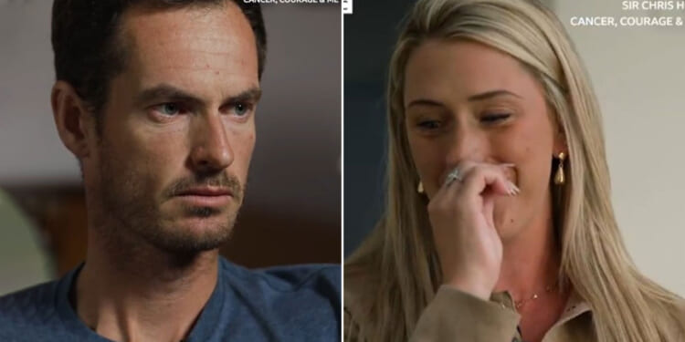 'I can't even talk' - Andy Murray chokes up and Olympic hero breaks down in tears over Chris Hoy's cancer diagnosis