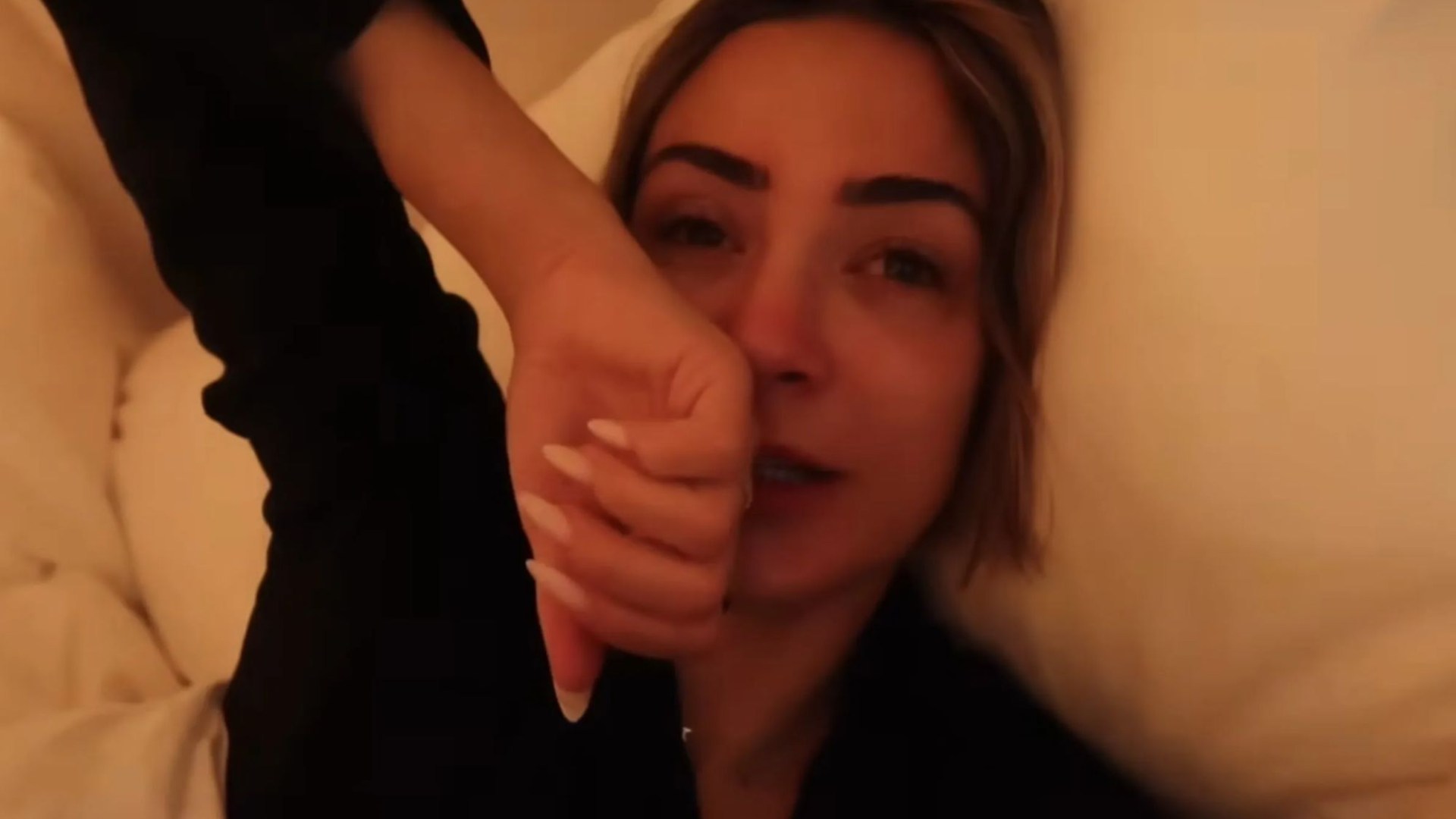 Emotional Frankie Bridge reveals son's life-changing diagnosis and his 'tearful meltdown' as he refused to go to school