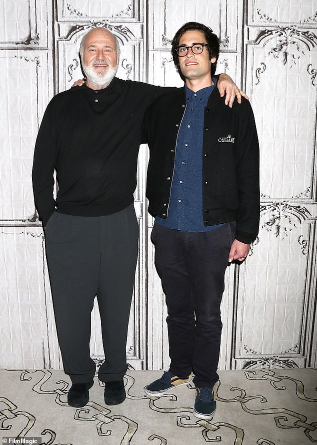 Nick (pictured in 2016 with his father Rob) was charged Tuesday with killing Rob and Michele. Along with the two counts of first-degree murder, prosecutors added special circumstances of multiple murders and a special allegation that the defendant used a dangerous weapon, a knife