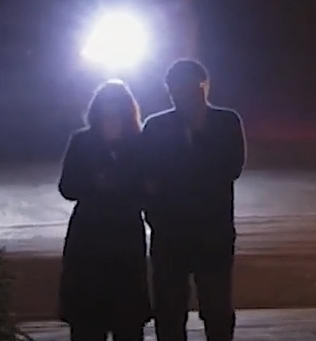 Crystal was seen with his wife Janice outside the Reiners' LA mansion on Sunday after being called to the home by the couple's daughter Romy who found her parents' bodies