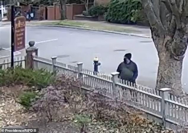 Despite over 1,200 surveillance cameras on the campus, authorities have only shared grainy, vague images of the gunman walking the streets moments after the shooting on Saturday