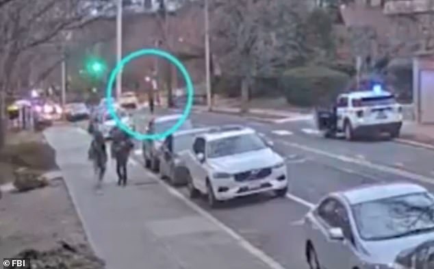 In a shocking update on Tuesday, investigators revealed new surveillance footage that showed the suspect casually strolling past police officers as they worked the scene