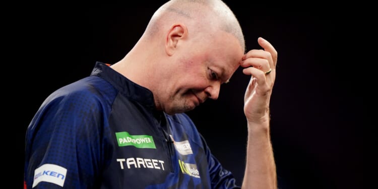 Fans say 'call it a day' as five-time champion Raymond van Barneveld, 58, stunned by world No111 at World Championship