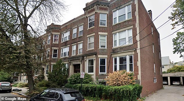 Loureiro's neighbor and friend, Louise Cohen, said she discovered his body after hearing gunshots disturb the peace of their beautiful area on Gibbs Street in Brookline (pictured)