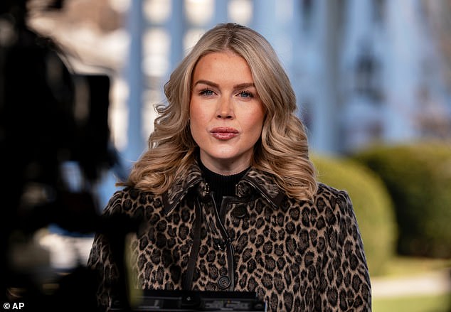 Leavitt speaking about the Vanity Fair article on Tuesday, December 16