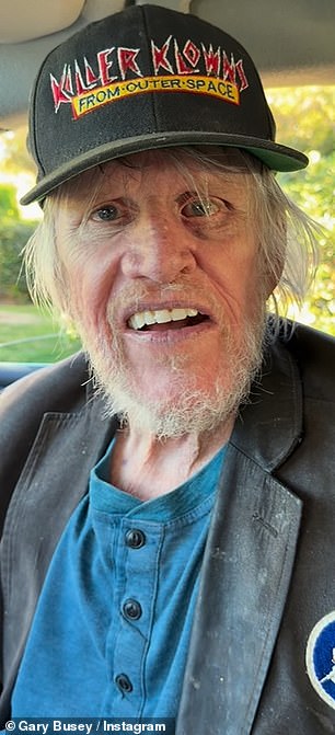 'That's what a goose sounds like when they're flying! They're like, you know, they're up there,' said the actor, who was filming himself while seated in a car