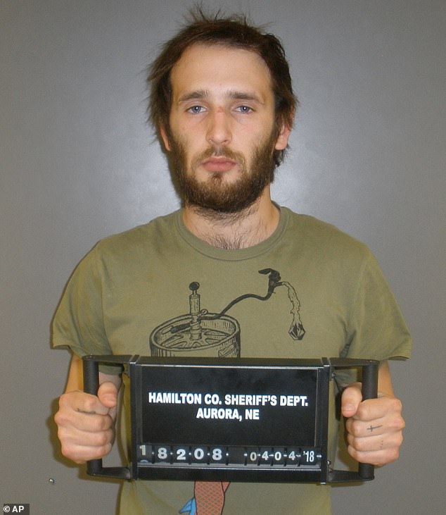 Sean Penn and Robin Wright's son Hopper, now 32, previously credited his father for saving his life when he battled crystal meth addiction as a teen (Hopper pictured in 2018)