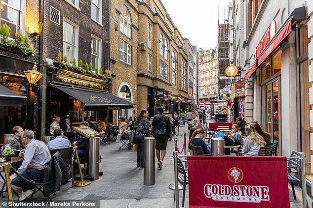 Unsurprisingly, London (pictured) was ranked 13th most expensive city to live in