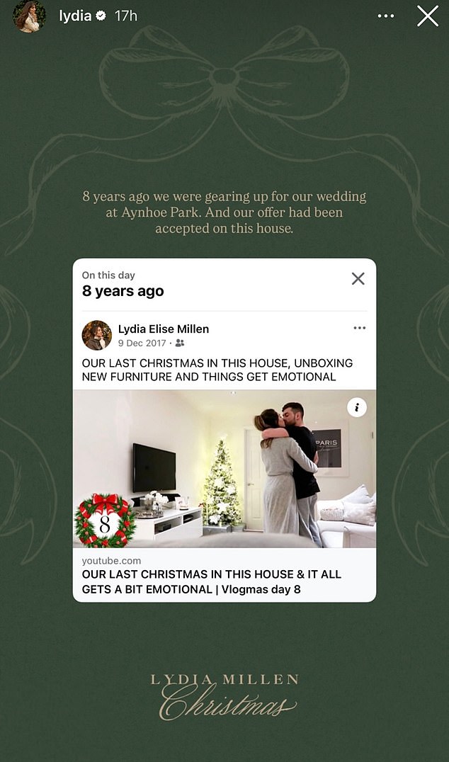 This week, Lydia reflected upon the memory of when she and Ali prepared to move home after the successful growth of their brand