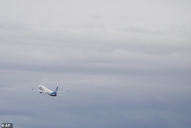 The chaos reportedly began at around 18,000 feet when the flight was just 20 minutes from its destination