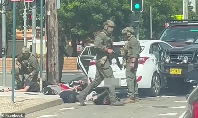 It's understood Counter Terrorism, NSW Police Public Order and Riot Squad officers were present