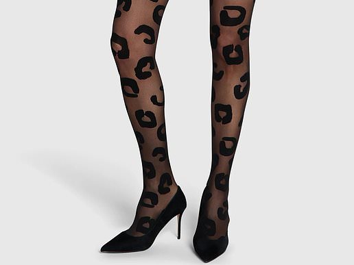 Heist The Oversized Leopard Black