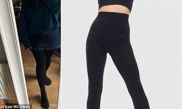 Heist's tights were our reviewers favourite - they look and feel great all day