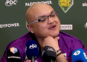 Darts star in major World Championship dilemma as he has flight home booked and no hotel... but second round awaits