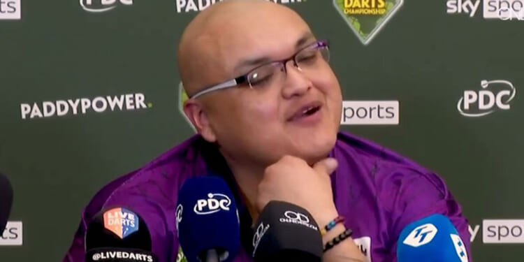 Darts star in major World Championship dilemma as he has flight home booked and no hotel... but second round awaits