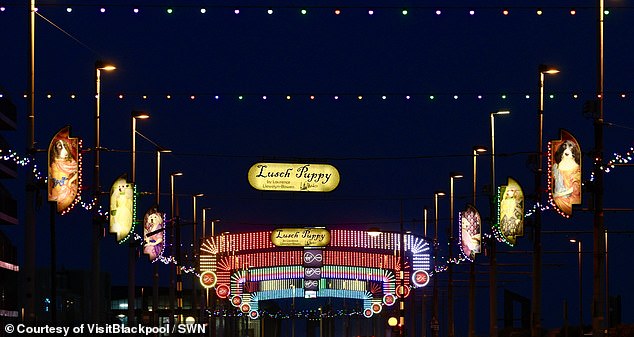 The illuminations have been lighting up the iconic seaside town since 1879 with visitors at the time calling them 'artificial sunshine'