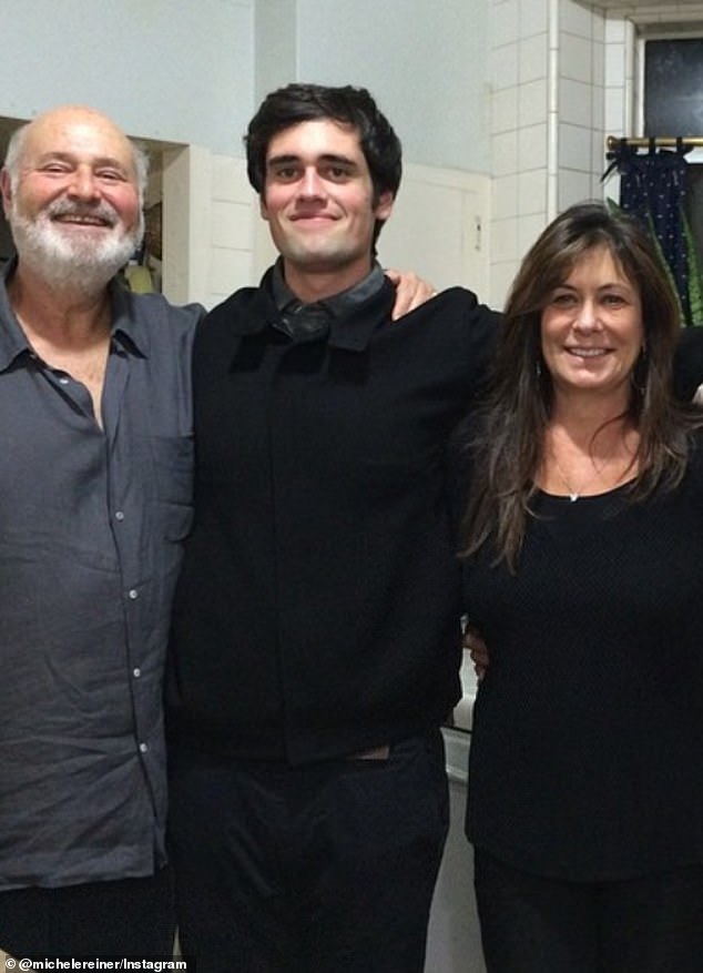 Nick Reiner is alleged to have murdered his parents on Sunday (pictured together)