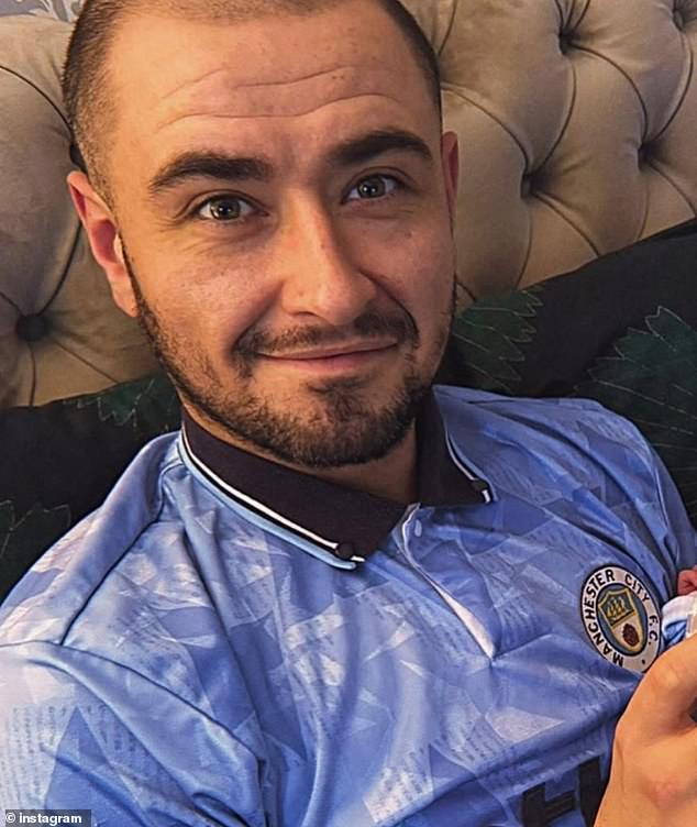 Ms Rush shared this picture of William in an emotional post on Instagram announcing his death