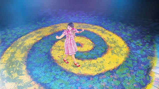 One of the performers reportedly injured themselves in a fudged acrobatics move