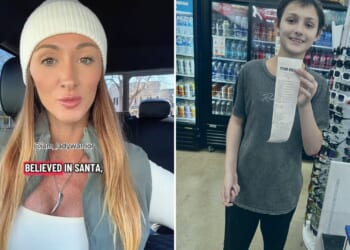 I make my son buy his own Christmas presents