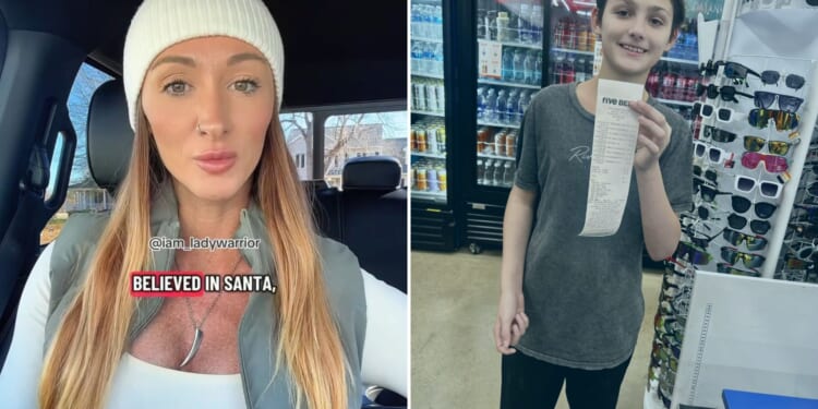 I make my son buy his own Christmas presents