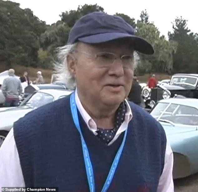 Mr Taylor (pictured) was a property dealer as well as a renowned car and plane collector, who left behind a £38million estate after his death in 2019