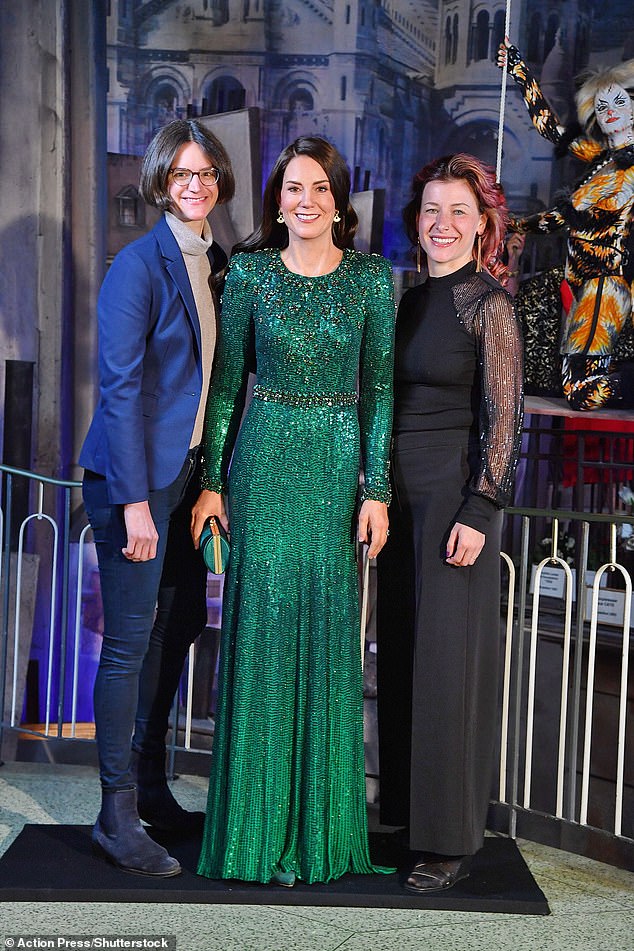 The teeth and eyed were each individually crafted from Resin, and she stands at 1.75 metres tall